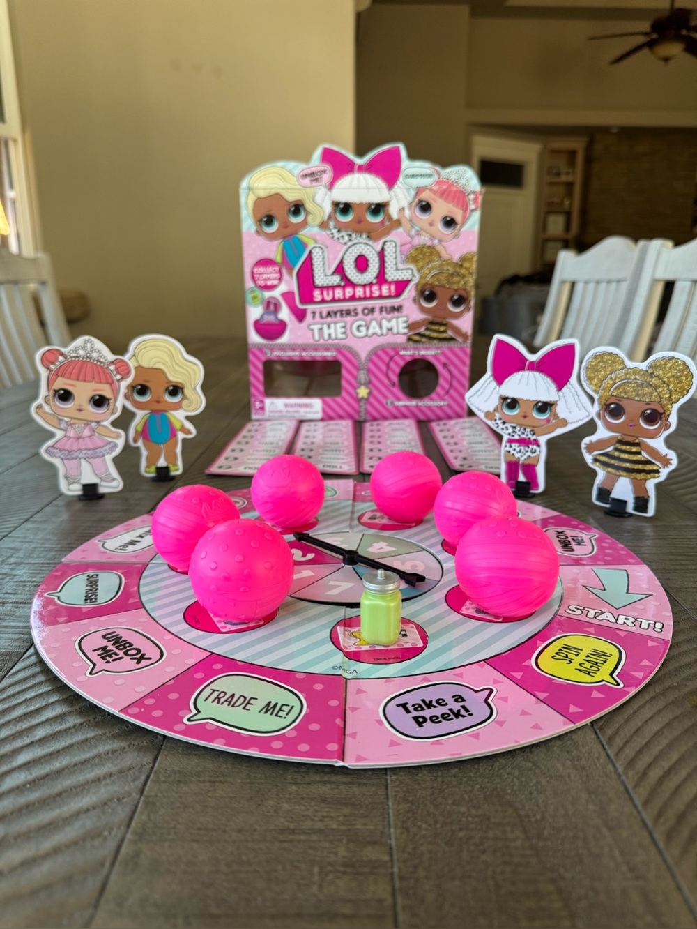 L.O.L. Surprise! 7 Layers of Fun Board Game